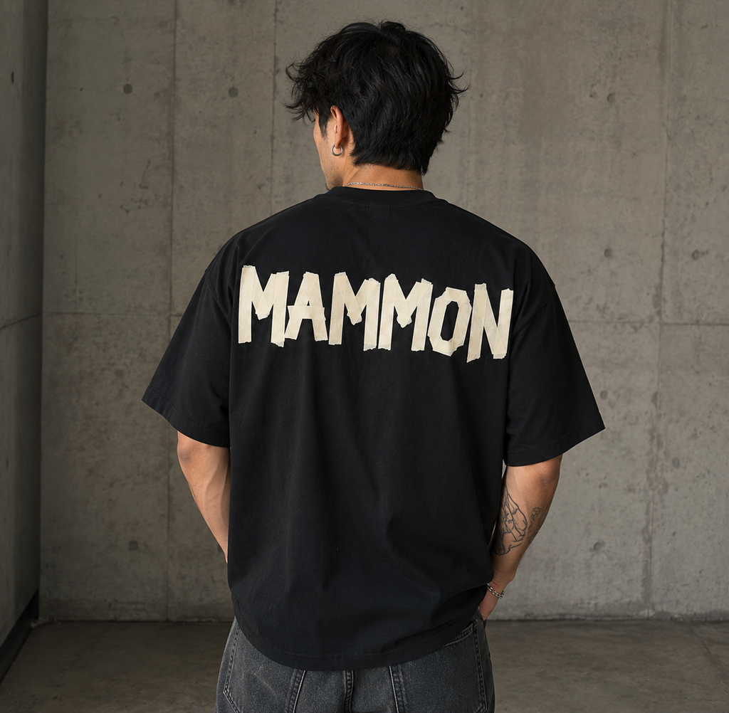 OVERSIZE TAPE TEE