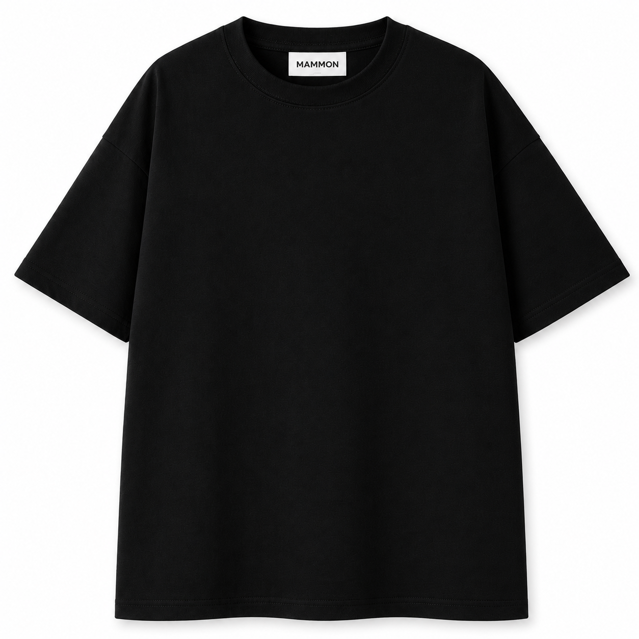 250 GSM OVERSIZE TEE- BLACK