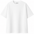 OVERSIZE JERSEY TEE - WHITE