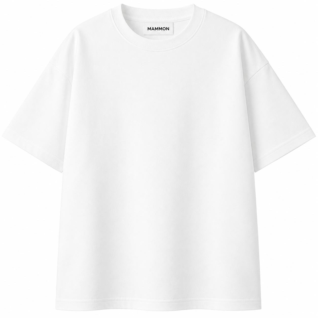 OVERSIZE JERSEY TEE - WHITE