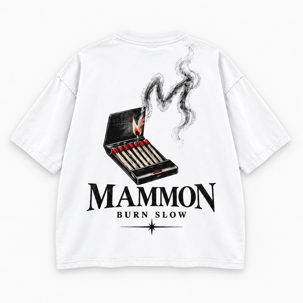 BURN SLOW MAMMON - TEE